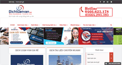 Desktop Screenshot of dichluanvan.net